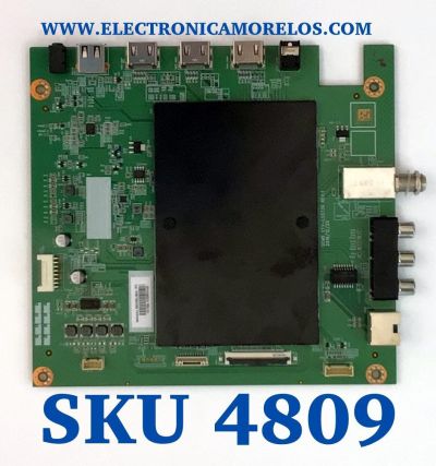 MAIN PARA SMART TV TOSHIBA 4K RESOLUCION ( 3840 x 2160 ) NUMERO DE PARTE 631V0Q00210 / VTV-L55736 / 5796716204308 / PANEL K500WDCRA / DISPLAY T500QVN03.7 / MODELO 50LF621U21